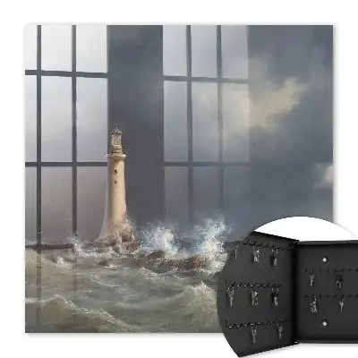 Paysages marins orageux