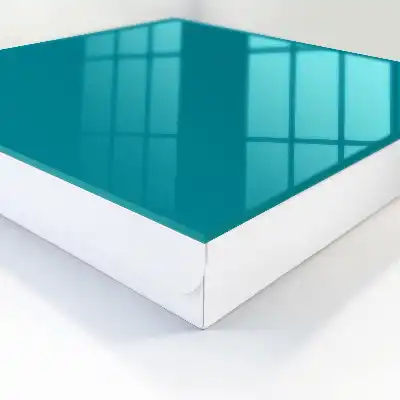 Peinture murale nuance turquoise fraîche et calme