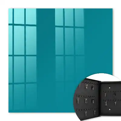 Peinture murale nuance turquoise fraîche et calme