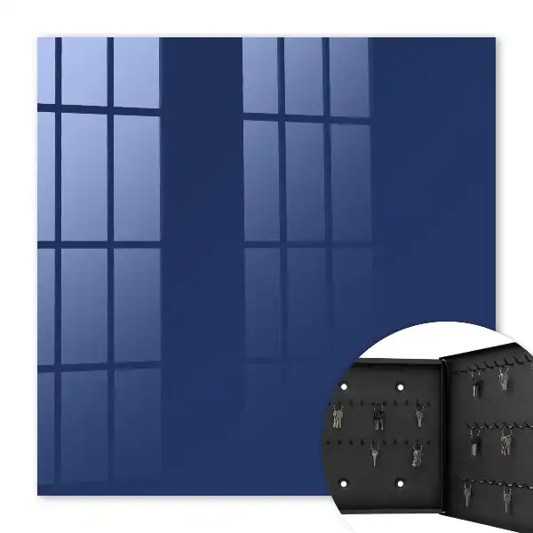 Vêtement au style minimaliste bleu marine vibrant