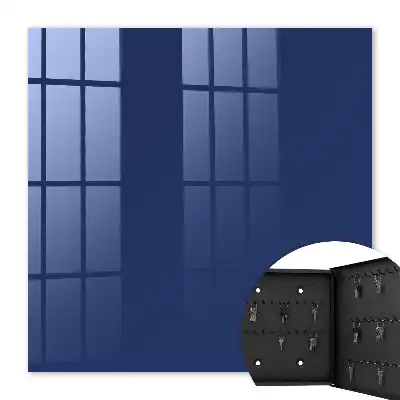 Vêtement au style minimaliste bleu marine vibrant