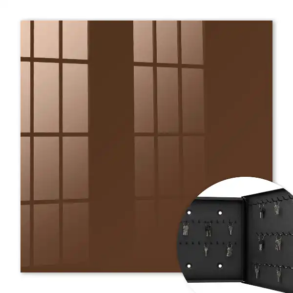 Harmonie simple brun châtaigne