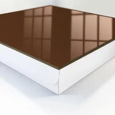 Harmonie simple brun châtaigne