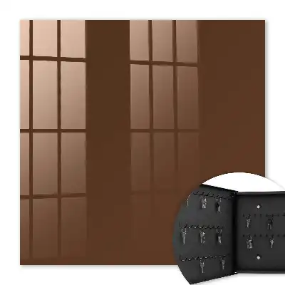 Harmonie simple brun châtaigne