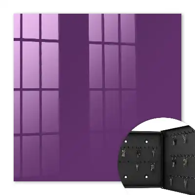 Violet intense au design minimaliste moderne