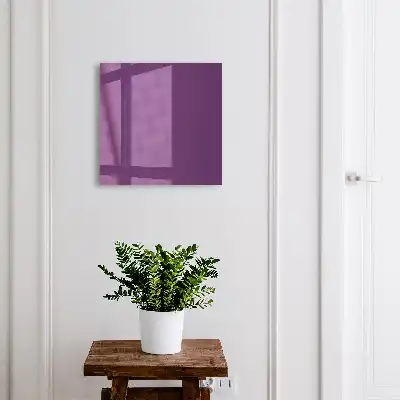Violet intense au design minimaliste moderne