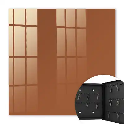 Motif brun orangé foncé
