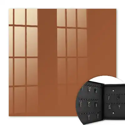 Motif brun orangé foncé
