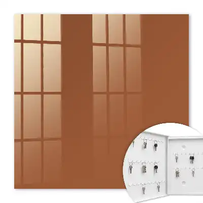 Motif brun orangé foncé