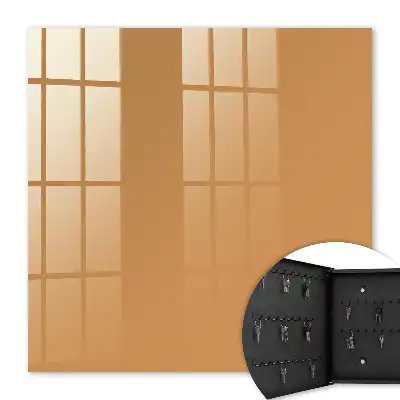 Simplicité minimaliste orange sourd