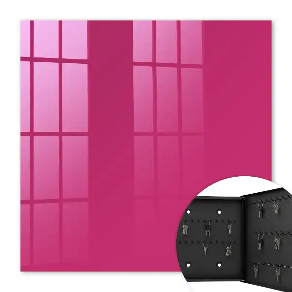 Minimalisme rose fuchsia intense