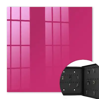 Minimalisme rose fuchsia intense