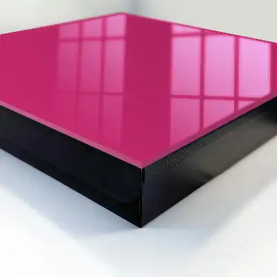 Minimalisme rose fuchsia intense