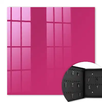 Minimalisme rose fuchsia intense