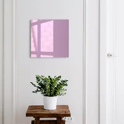 Surface apaisante violet clair