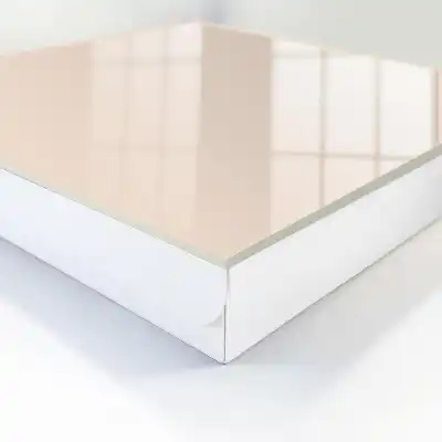 Beige chaud à l'esthétique minimaliste