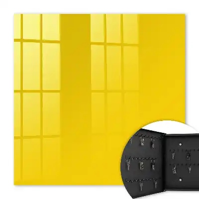 Peinture jaune intense plein d'énergie