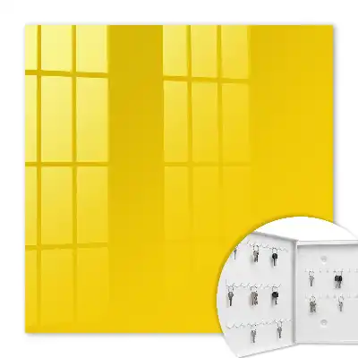 Peinture jaune intense plein d'énergie