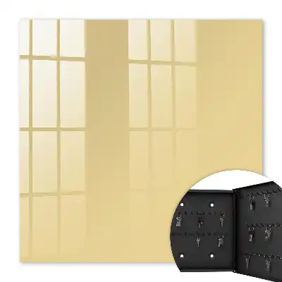 Composition apaisante beige et jaune