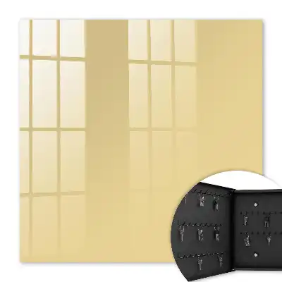 Composition apaisante beige et jaune