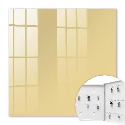 Composition apaisante beige et jaune