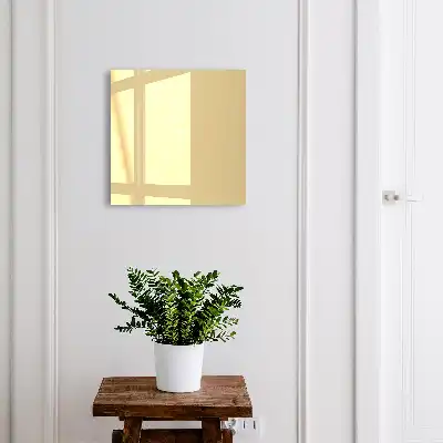 Composition apaisante beige et jaune