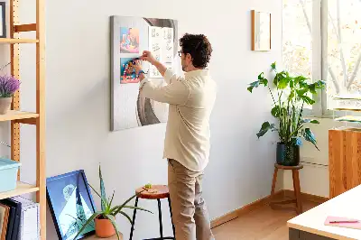 Image tableau en liège Vague abstraite
