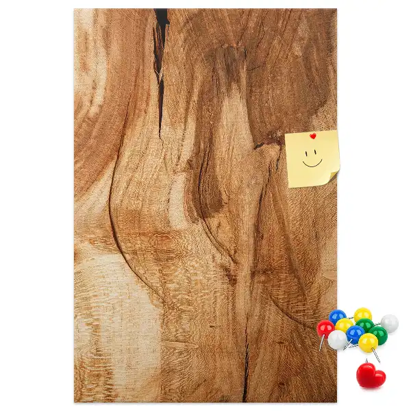 Tableau de liège décoratif Texture de bois naturel