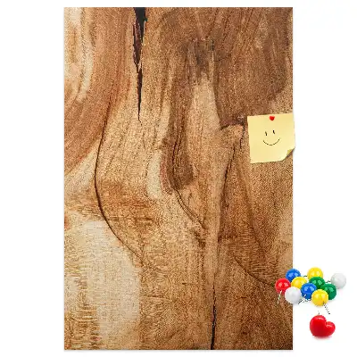 Tableau de liège décoratif Texture de bois naturel