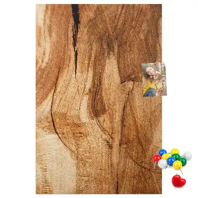 Tableau de liège décoratif Texture de bois naturel