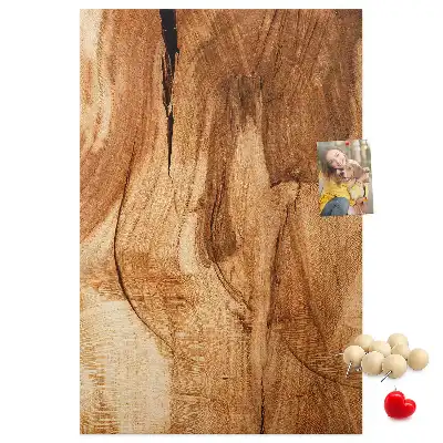 Tableau de liège décoratif Texture de bois naturel