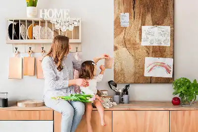 Tableau de liège décoratif Texture de bois naturel