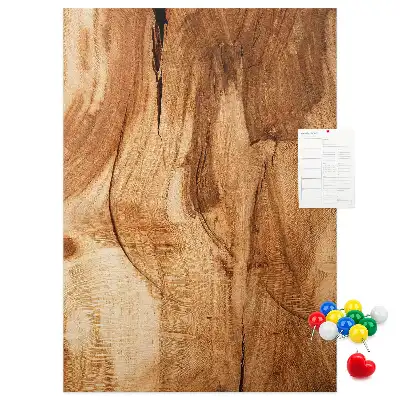 Tableau de liège décoratif Texture de bois naturel