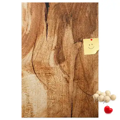 Tableau de liège décoratif Texture de bois naturel