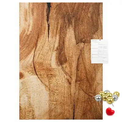 Tableau de liège décoratif Texture de bois naturel