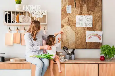 Tableau de liège décoratif Texture de bois naturel