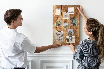 Tableau de liège décoratif Texture de bois naturel