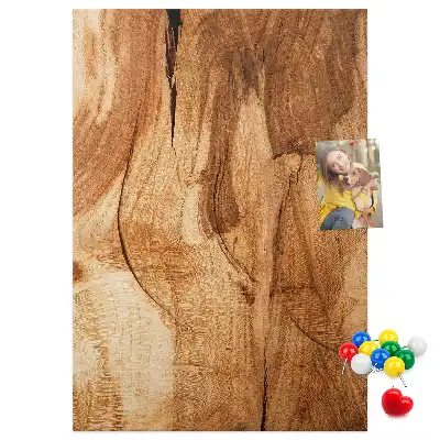 Tableau de liège décoratif Texture de bois naturel
