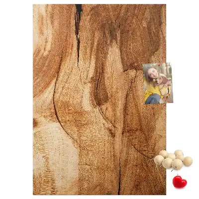 Tableau de liège décoratif Texture de bois naturel