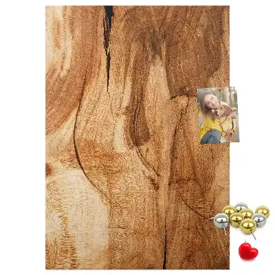 Tableau de liège décoratif Texture de bois naturel