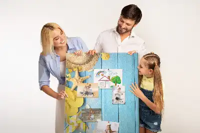 Tableau de liège décoratif Éléments de plage