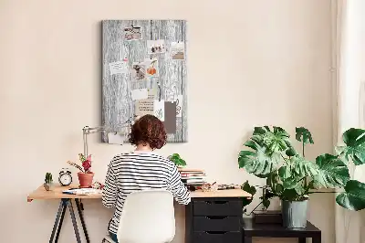 Image tableau en liège Planches de bois brut