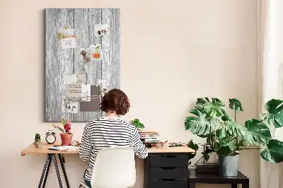 Image tableau en liège Planches de bois brut