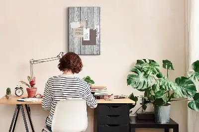 Image tableau en liège Planches de bois brut