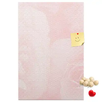 Tableau de liège décoratif Fleurs de roses rouges