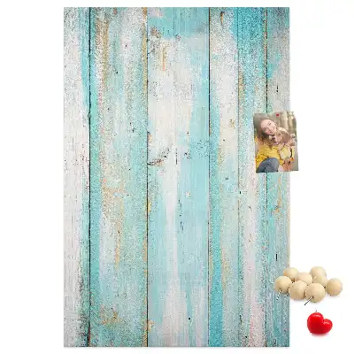 Tableau de liège décoratif Bois vieilli rétro