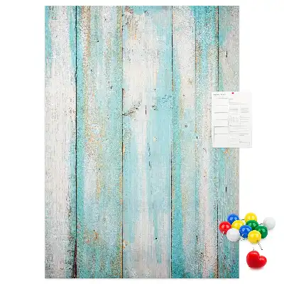 Tableau de liège décoratif Bois vieilli rétro