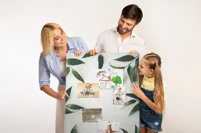 Tableau affichage liège Pommeau en feuille verte