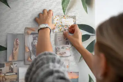 Tableau affichage liège Pommeau en feuille verte