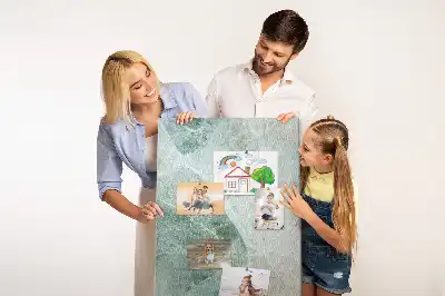 Tableau de liège décoratif Bloc de marbre
